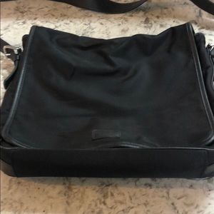 Coach nylon messenger bag